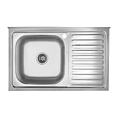 Кухонна мийка накладна Kroner KRP Satin - 5080L