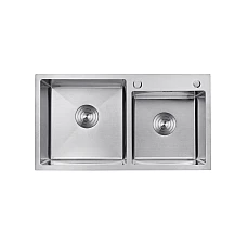 Кухонна мийка Kroner KRP Gebürstet - 7843ZHM