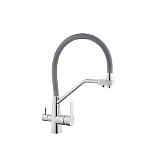 Смеситель для кухни с подключением к фильтру Kroner KRP Edelstahl Klassisch - ESG03817GRA