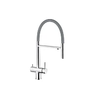 Змішувач для кухні з підключенням до фільтра Kroner KRP Edelstahl Klassisch - ESG03815GRA