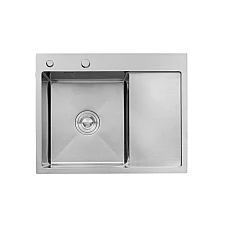 Кухонна мийка Kroner KRP Gebürstet - 6350LHM