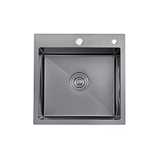 Кухонная мойка Kroner KRP Schwarze - 5050HM PVD