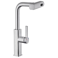 Смеситель для кухни с выдвижным изливом Kroner KRP Edelstahl Klassisch - ESG03918