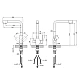 Змішувач для кухні з підключенням до фільтра Kroner KRP Edelstahl Kubus - SCH03810