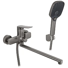 Смеситель для ванны Kroner KRP Makon-GRP070 графит