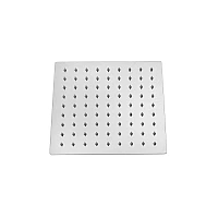 Лійка стельова квадратна 20 см Kroner KRP Edelstahl Kubus-ESG704-20