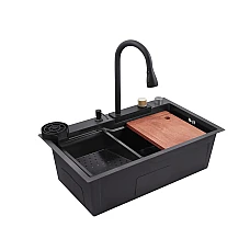 Кухонна мийка Kroner KRP Derby - SET7546HM PVD