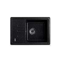 Кухонна мийка Kroner KRP Komposit SCH - 6243 чорний