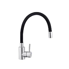 Змішувач для кухні Kroner KRP Edelstahl Klassisch-ESG035BLK