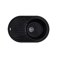 Кухонна мийка Kroner KRP Komposit SCH - 7750 чорний