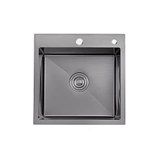 Кухонная мойка Kroner KRP Schwarze - 4545HM PVD