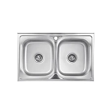 Кухонна мийка накладна Kroner KRP Satin - 5080Z