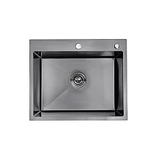 Кухонная мойка Kroner KRP Schwarze - 6050HM PVD