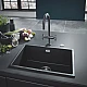 Кухонна мийка Grohe K700U 60-C 530x450 31654AP0 чорний граніт