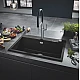 Кухонна мийка Grohe K700 Sink 80-C 78/51 31652AP0 чорний граніт