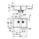 Кухонна мийка Grohe K700 Sink 90-C 83,8/55,9 31657AP0 чорний граніт