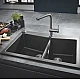 Кухонна мийка Grohe K700 Sink 90-C 83,8/55,9 31657AP0 чорний граніт