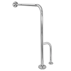 Поручень Laris напольный с упором 42002009 (правый)