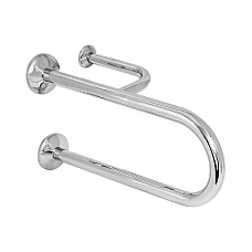 Поручень Laris настенный с упором 42002001 (правый)