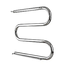 Водяна рушникосушка Mario Змійка ∅25 з полицею 525x600/500 mar_162