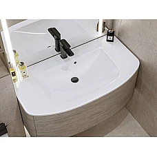 Умивальник MIRAGGIO DEA 1000 Miramarble білий глянцевий