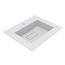 Умивальник MIRAGGIO ERICA 600 MIRASOFT білий матовий