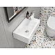 Умивальник MIRAGGIO FARO L Miramarble білий глянцевий