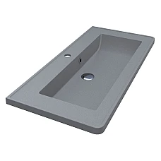 Умывальник MIRAGGIO TRES MIRASTONE серый матовый