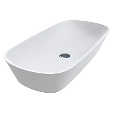 Умивальник MIRAGGIO TRIPOLI Miramarble білий матовий