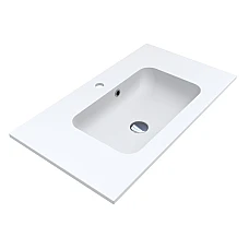 Умивальник MIRAGGIO DELLA 800 MIRASOFT білий матовий