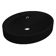 Умывальник MIRAGGIO DEVON MIRASTONE черный матовый