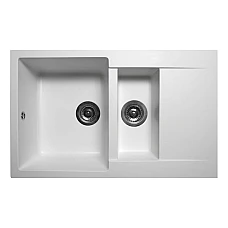 Кухонна мийка MIRAGGIO LAPAS біла