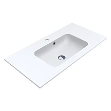 Умивальник MIRAGGIO DELLA 900 MIRASOFT білий матовий