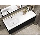 Умивальник MIRAGGIO JESSEL 1200 L Miramarble білий глянцевий