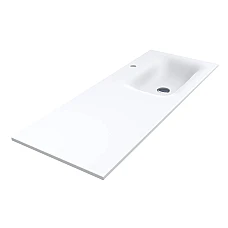 Умывальник MIRAGGIO JESSEL 1200 R MIRASOFT белый матовый