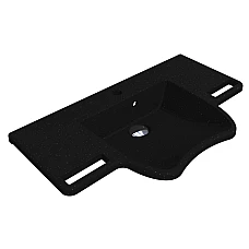 Умывальник MIRAGGIO KRAKOW MIRASTONE черный матовый