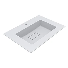 Умывальник MIRAGGIO ERICA 700 MIRASOFT белый матовый