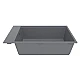Кухонная мойка LAGOON 760 gray