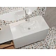 Умивальник MIRAGGIO JESSEL 900 Miramarble білий глянцевий