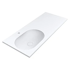 Умивальник MIRAGGIO NEW YORK 1200 L MIRASOFT білий матовий