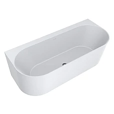 Ванна пристінна MIRAGGIO BALI Miramarble Matt 170x75 біла матова