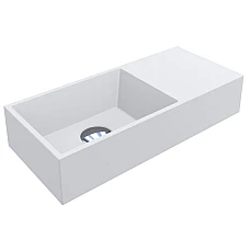 Умывальник MIRAGGIO COPPER 500 MIRASOFT белый матовый