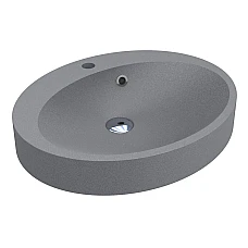 Умывальник MIRAGGIO DEVON MIRASTONE серый матовый