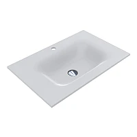 Умывальник MIRAGGIO JESSEL 700 Miramarble белый матовый