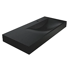 Умывальник MIRAGGIO VIOLA 1000 R MIRASTONE черный матовый