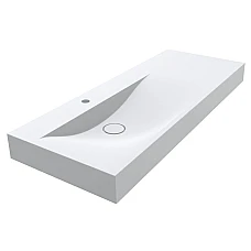 Умывальник MIRAGGIO VIOLA 1200 L MIRASOFT белый матовый