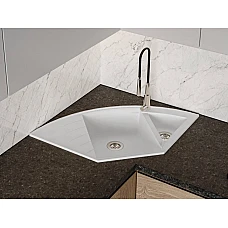 Кухонна мийка MIRAGGIO EUROPE біла