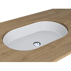 Умывальник MIRAGGIO ROME Miramarble белый матовый