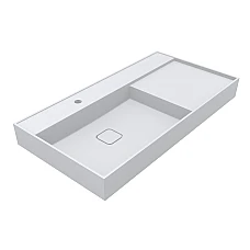 Умывальник MIRAGGIO SOUL 1000 MIRASOFT белый матовый