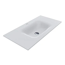 Умывальник MIRAGGIO JESSEL 900 Miramarble белый матовый